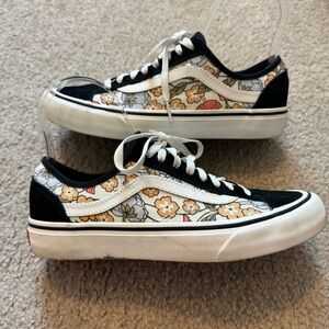 VANS Style 36 Decon VR Floral Sneaker Low Top Suede Canvas Skate VN0A5JMA448